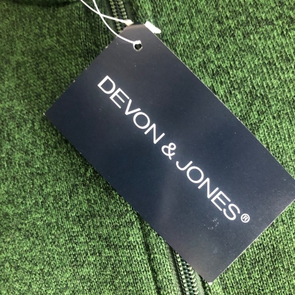 Mens Green Sweater. NEW. Size 2X. Devon and Jones. New with tag. - Picture 5 of 10